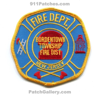 Bordentown Township Fire District 2 Patch (New Jersey)
Scan By: PatchGallery.com
Keywords: twp. dist. department dept.