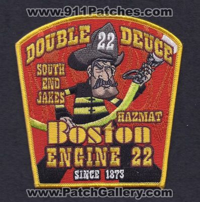 Boston Fire Department Engine 22 (Massachusetts)
Thanks to Paul Howard for this scan.
Keywords: dept. haz-mat hazmat