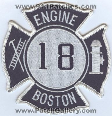 Boston Fire Department Engine 18 (Massachusetts)
Thanks to Brent Kimberland for this scan.
Keywords: dept.