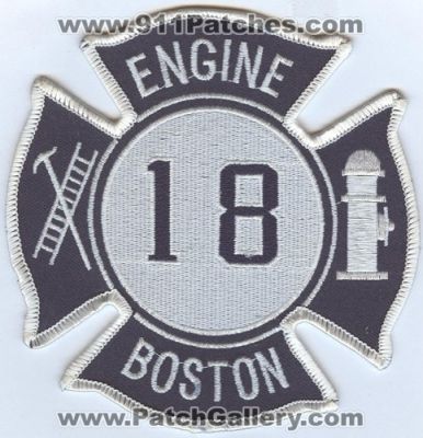 Boston Fire Department Engine 18 (Massachusetts)
Thanks to Brent Kimberland for this scan.
Keywords: dept.