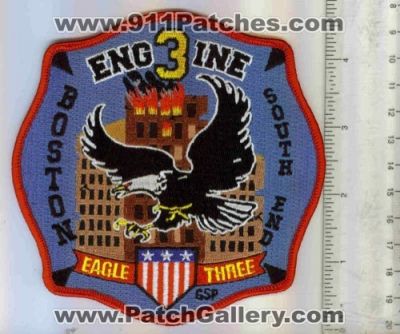 Boston Fire Engine 3 (Massachusetts)
Thanks to Mark C Barilovich for this scan.
