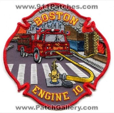Boston Fire Department Engine 10 (Massachusetts)
Scan By: PatchGallery.com
Keywords: dept. bfd company station