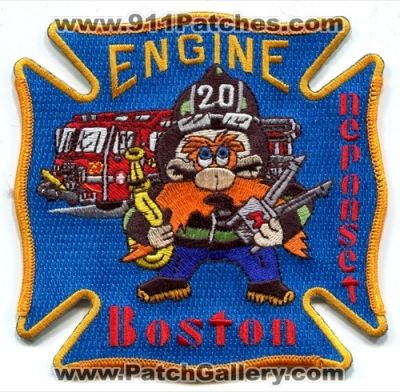 Boston Fire Department Engine 20 (Massachusetts)
Scan By: PatchGallery.com
Keywords: dept. bfd company station neponset