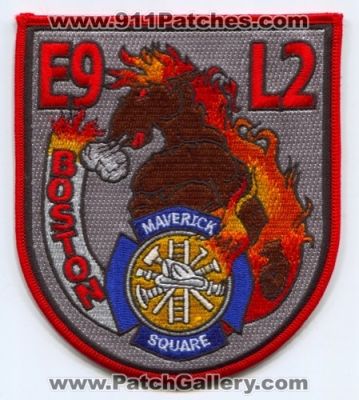 Boston Fire Department Engine 9 Ladder 2 Patch (Massachusetts)
Scan By: PatchGallery.com
Keywords: dept. bfd company co. station e9 l2 maverick square
