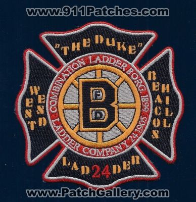 Boston Fire Department Patch NEW