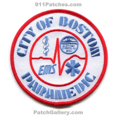 Boston Emergency Medical Services EMS Paramedic Patch (Massachusetts)
Scan By: PatchGallery.com
Keywords: city of ambulance