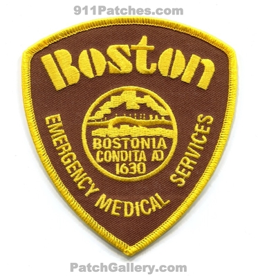 Boston Emergency Medical Services EMS Patch (Massachusetts)
Scan By: PatchGallery.com
Keywords: ambulance