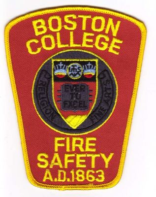 Boston College Fire Safety
Thanks to Michael J Barnes for this scan.
Keywords: massachusetts