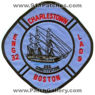 Boston Fire Department Engine 32 Ladder 9 Patch (Massachusetts)
Scan By: PatchGallery.com
Keywords: dept. bfd company co. station charlestown uss constitution