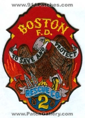 Boston Fire Department Rescue 2 (Massachusetts)
Scan By: PatchGallery.com
Keywords: dept. bfd company co. station to save and protect