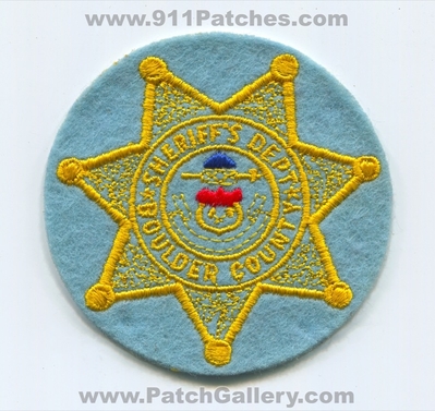 Boulder County Sheriffs Department Patch (Colorado)
Scan By: PatchGallery.com
Keywords: co. dept. office