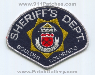 Boulder County Sheriffs Department Patch (Colorado)
Scan By: PatchGallery.com
Keywords: co. dept. office
