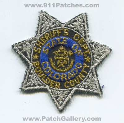 Boulder County Sheriffs Department Patch (Colorado)
Scan By: PatchGallery.com
Keywords: co. dept. office
