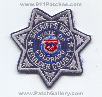 Boulder County Sheriffs Department Patch (Colorado)
Scan By: PatchGallery.com
Keywords: co. dept. office