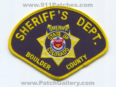 Boulder County Sheriffs Department Patch (Colorado)
Scan By: PatchGallery.com
Keywords: co. dept. office