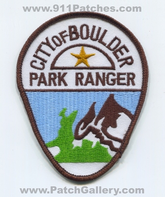 Boulder Police Department Park Ranger Patch (Colorado)
Scan By: PatchGallery.com
Keywords: city of dept.