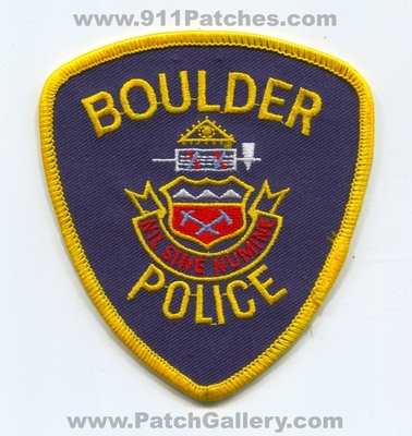 Boulder Police Department Patch (Colorado)
Scan By: PatchGallery.com
Keywords: dept.