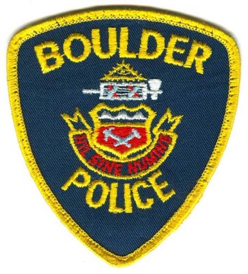 Boulder Police (Colorado)
Scan By: PatchGallery.com
