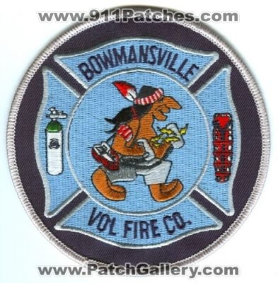 Bowmansville Volunteer Fire Company Ambulance Patch (New York)
[b]Scan From: Our Collection[/b]
