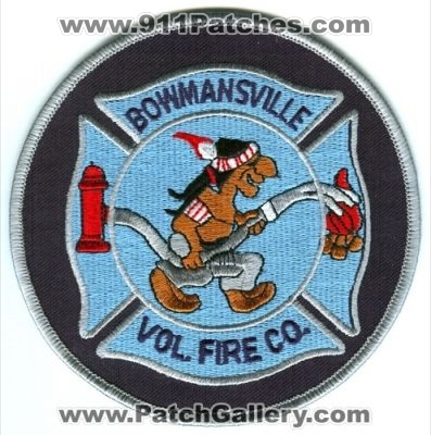 Bowmansville Volunteer Fire Company Patch (New York)
[b]Scan From: Our Collection[/b]
Keywords: vol. co.
