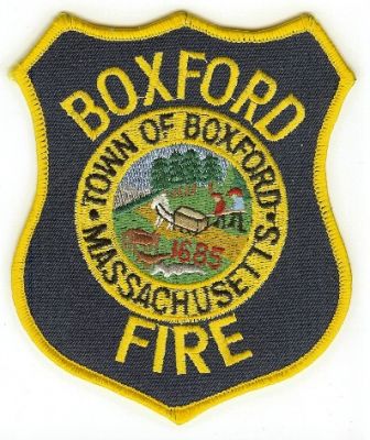 Boxford Fire
Thanks to PaulsFirePatches.com for this scan.
Keywords: massachusetts town of