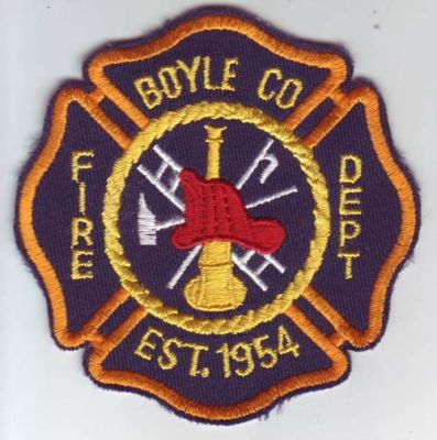 Boyle County Fire Dept (Kentucky)
Thanks to Dave Slade for this scan.
Keywords: department