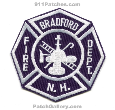 Bradford Fire Department Patch (New Hampshire)
Scan By: PatchGallery.com
Keywords: dept.