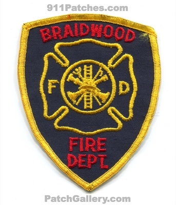 Braidwood Fire Department Patch (Illinois)
Scan By: PatchGallery.com
