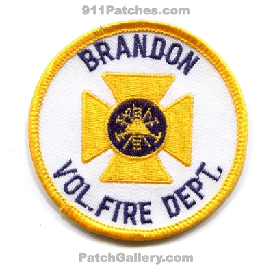 Brandon Volunteer Fire Department Patch (South Dakota)
Scan By: PatchGallery.com
Keywords: vol. dept.