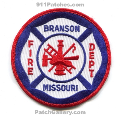 Branson Fire Department Patch (Missouri)
Scan By: PatchGallery.com
Keywords: dept.