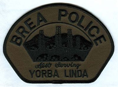 Brea Police (California)
Scan By: PatchGallery.com
Keywords: yorba linda