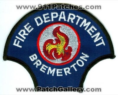 Bremerton Fire Department (Washington)
Scan By: PatchGallery.com
Keywords: dept.