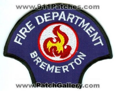 Bremerton Fire Department (Washington)
Scan By: PatchGallery.com
Keywords: dept.