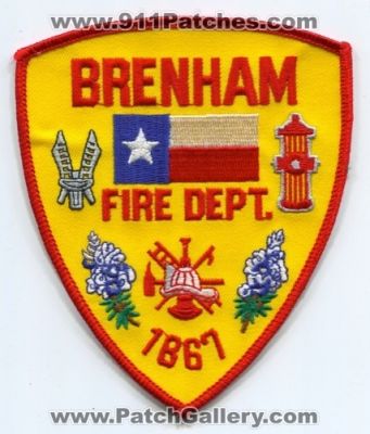 Brenham Fire Department (Texas)
Scan By: PatchGallery.com
Keywords: dept.
