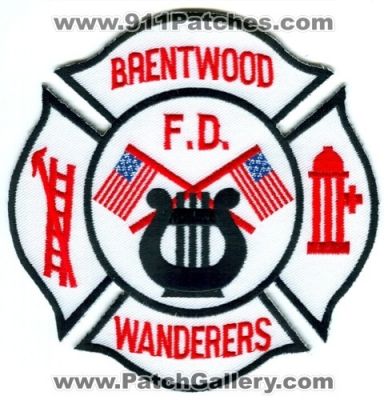 Brentwood Fire Department Wanderers Band (New York)
Scan By: PatchGallery.com
Keywords: f.d. fd
