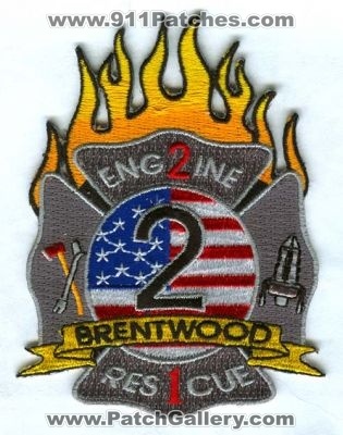 Brentwood Fire Department Engine 2 Rescue 1 Patch (Tennessee)
Scan By: PatchGallery.com
Keywords: dept. company co. station