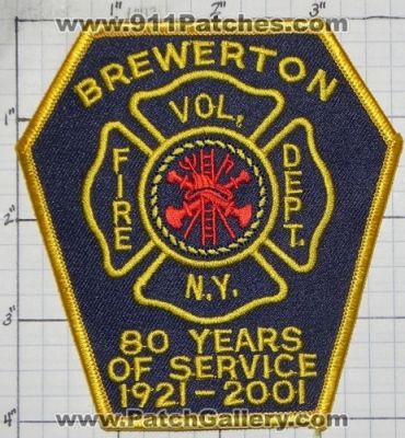 Brewerton Volunteer Fire Department 80 Years of Service (New York)
Thanks to swmpside for this picture.
Keywords: vol. dept. n.y.