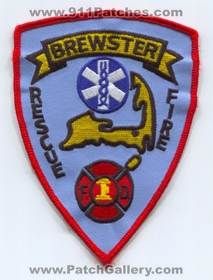 Brewster Fire Rescue Department Patch (Massachusetts)
Scan By: PatchGallery.com
Keywords: dept. f.d.
