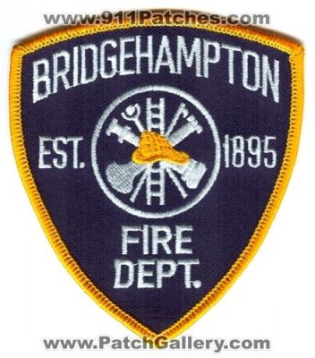 Bridgehampton Fire Department (New York)
Scan By: PatchGallery.com
Keywords: dept.