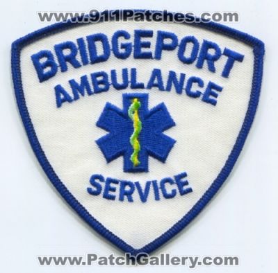 Bridgeport Ambulance Service Patch (Connecticut)
Scan By: PatchGallery.com
Keywords: ems