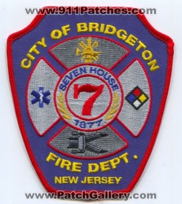 Bridgeton Fire Department Station 7 (New Jersey)
Scan By: PatchGallery.com
Keywords: dept. company city of seven house
