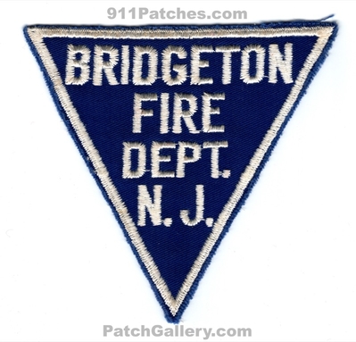 Bridgeton Fire Department Patch (New Jersey)
Scan By: PatchGallery.com
Keywords: dept. n.j.