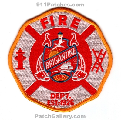 Brigantine Fire Department Patch (New Jersey)
Scan By: PatchGallery.com
Keywords: dept. est. 1926