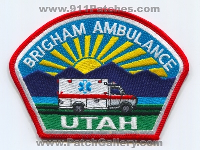 Brigham Ambulance EMS Patch (Utah)
Scan By: PatchGallery.com
Keywords: emergency medical services