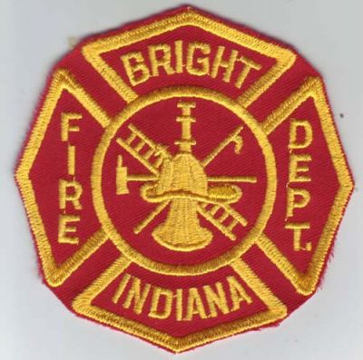 Bright Fire Dept (Indiana)
Thanks to Dave Slade for this scan.
Keywords: department