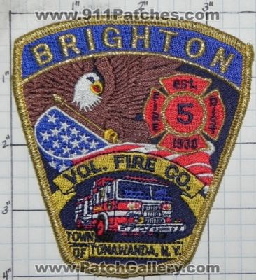 Brighton Volunteer Fire Company 5 (New York)
Thanks to swmpside for this picture.
Keywords: vol. co. town of tonawanda dist. district