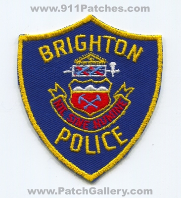 Brighton Police Department Patch (Colorado)
Scan By: PatchGallery.com
Keywords: dept.