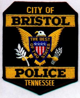 Bristol Police
Thanks to EmblemAndPatchSales.com for this scan.
Keywords: tennessee city of