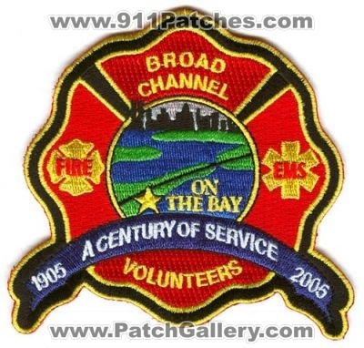 Broad Channel Volunteer Fire EMS Department 100 Years (New York)
Scan By: PatchGallery.com
Keywords: dept. volunteers on the bay a century of service 1905 2005