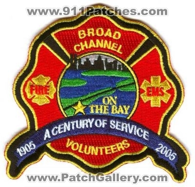 Broad Channel Volunteer Fire EMS Department 100 Years (New York)
Scan By: PatchGallery.com
Keywords: dept. volunteers on the bay a century of service 1905 2005